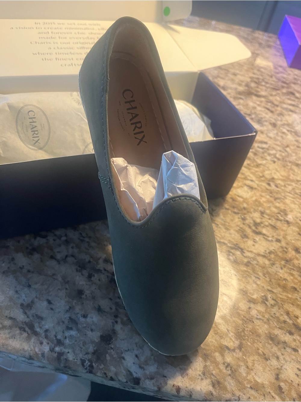 NIB CHARIX CLASSIC SLIP ON LOAFER